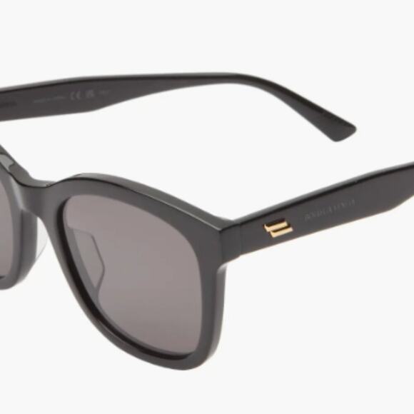 Bottega Veneta 54mm Round Oval Sunglasses black main image 9